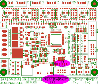 UART на SKR v1.3